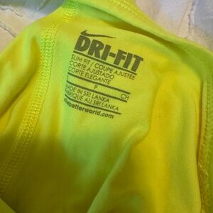 Nike Dri-FIT Women’s Neon Yellow Training Tank